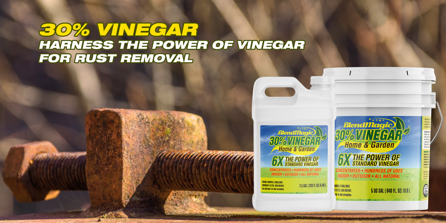 The Power of 30% Vinegar: A Natural Solution for Rust Removal