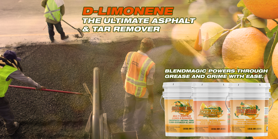 Revolutionizing Fleet Maintenance: D-Limonene, the Citrus Solution for Asphalt and Tar Truck Cleaning