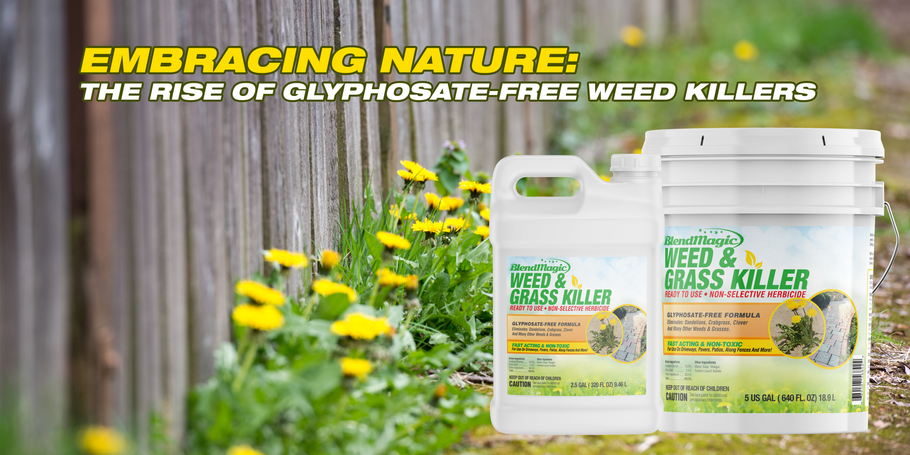 The Rise of Glyphosate-Free Weed Killers