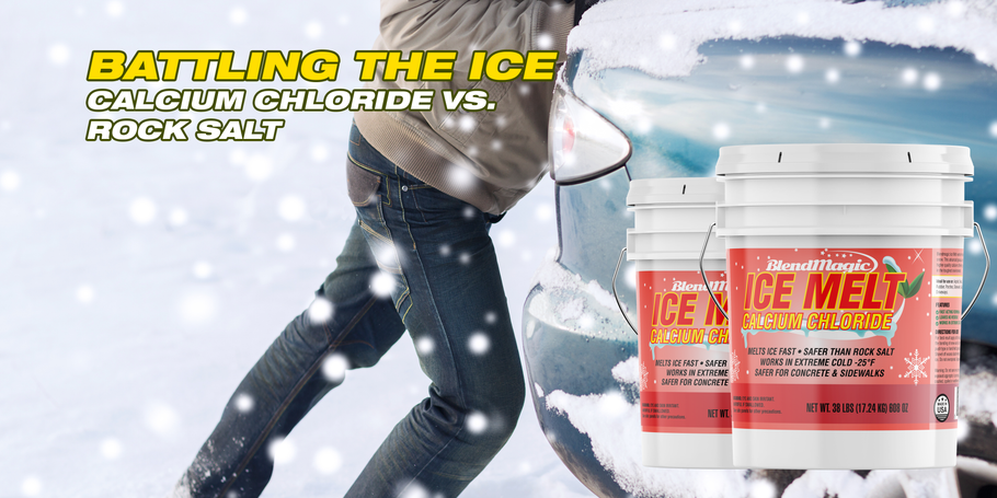 When the Going Gets Icy: Calcium Chloride vs. Rock Salt