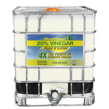 Load image into Gallery viewer, Blendmagic 20% White Distilled Vinegar 275 Gallon Tote. Perfect for Indoor and Outdoor Uses. Horticultural Vinegar.
