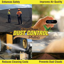 Load image into Gallery viewer, Dust Control Trucks, Dust Control Systems, Dust Control Programs - Blendmagic Powder Dust Control, Liquid Dust Control Pellets
