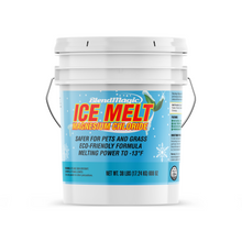 Load image into Gallery viewer, Magnesium Chloride Pellets Pail Snow and Ice Melter. Safe for Pets Ice Melt.