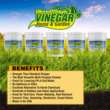 Load image into Gallery viewer, Blendmagic 20 Percent Vinegar Pails Drums Totes. Bulk Vinegar for Cleaning and Home and Garden.