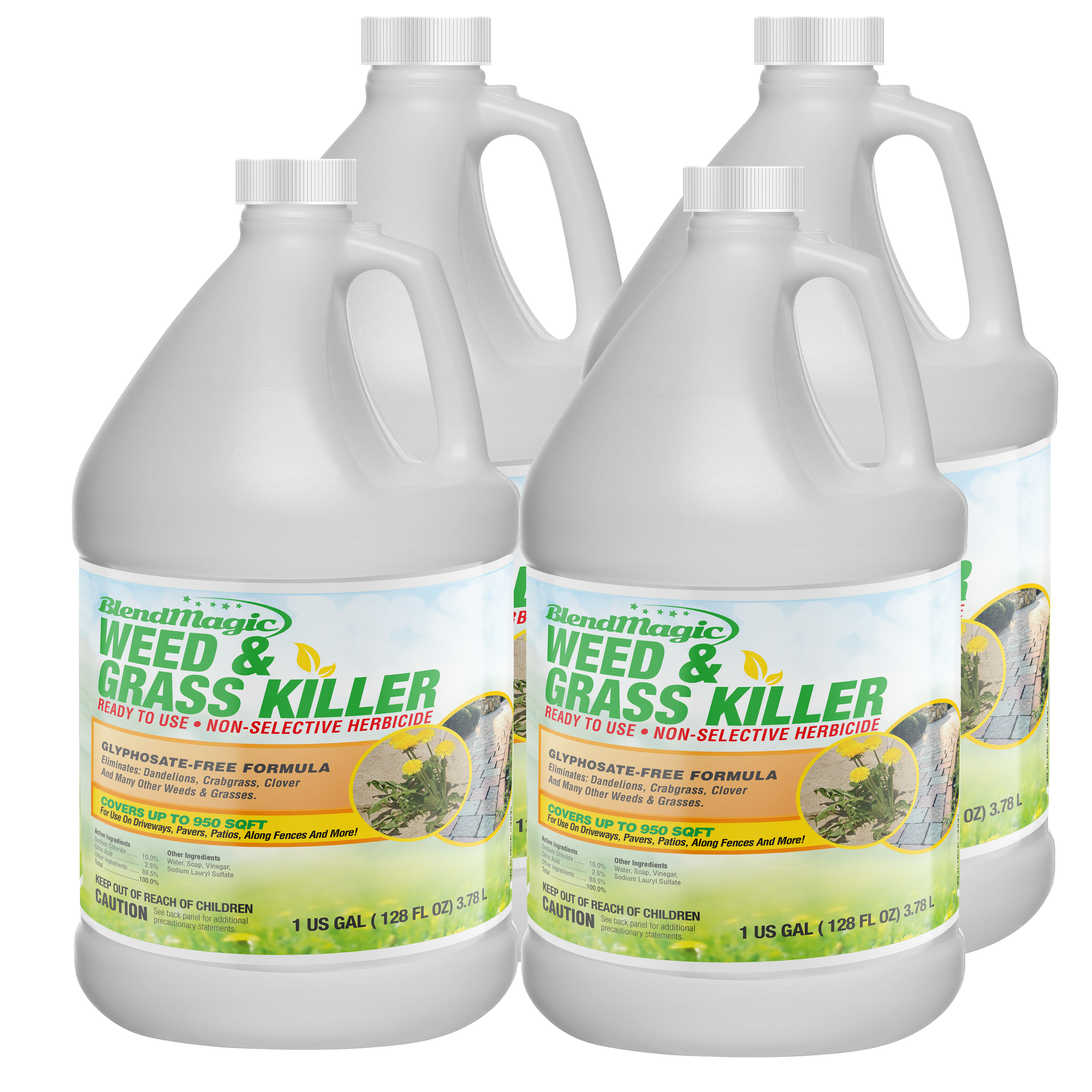 selective grass herbicide Blendmagic Weed and Grass Killer (RTU) 2 Gallon Case