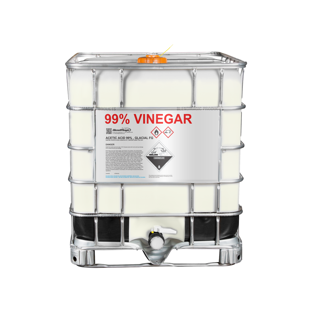 99% Vinegar (Acetic Acid 99% FG) Food Grade
