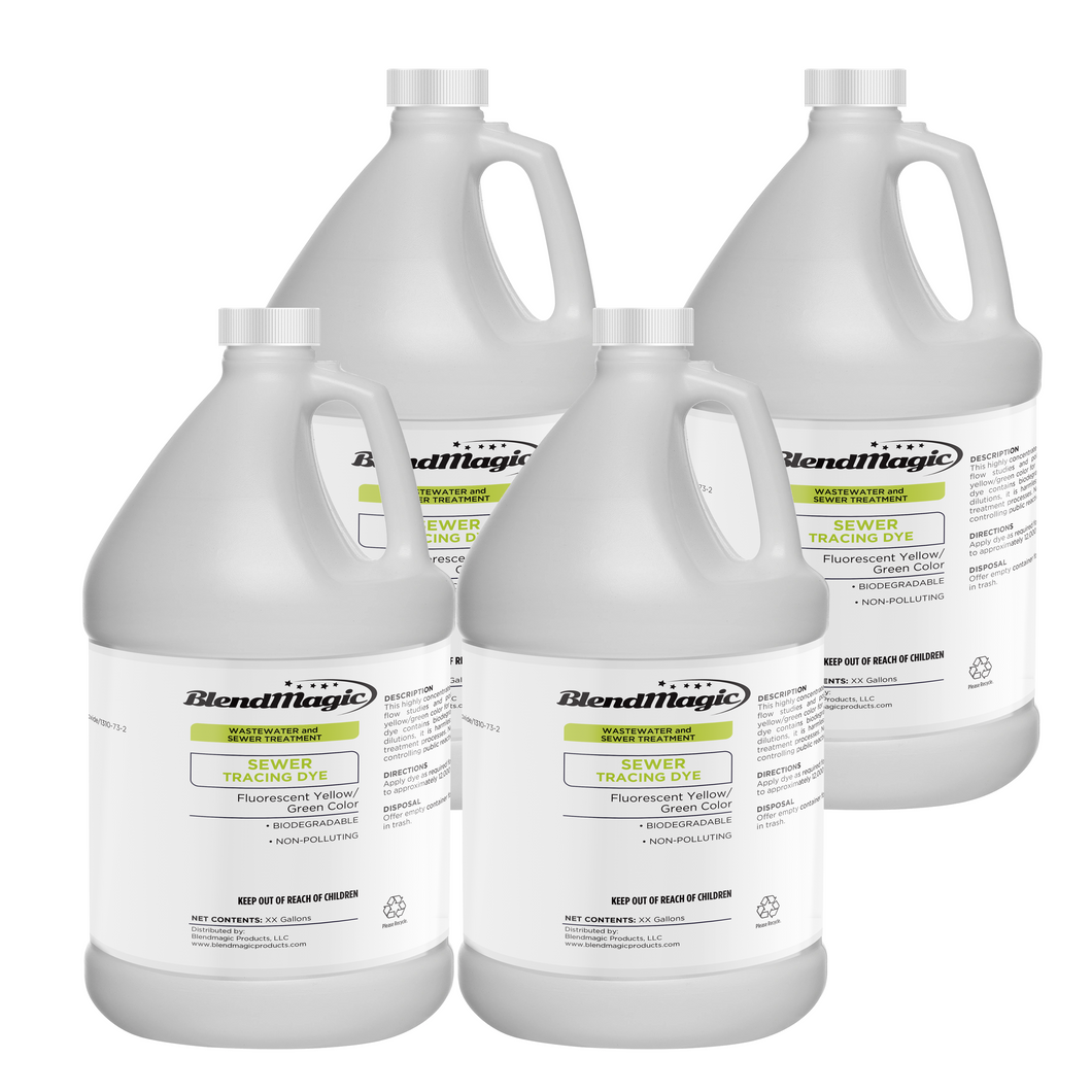 Sewer Tracing Dye – Fluorescent Yellow/Green Concentrated Formula