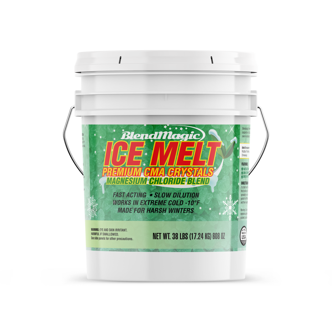 Blendmagic Premium Ice Melt (CMA) Calcium Magnesium Acetate
