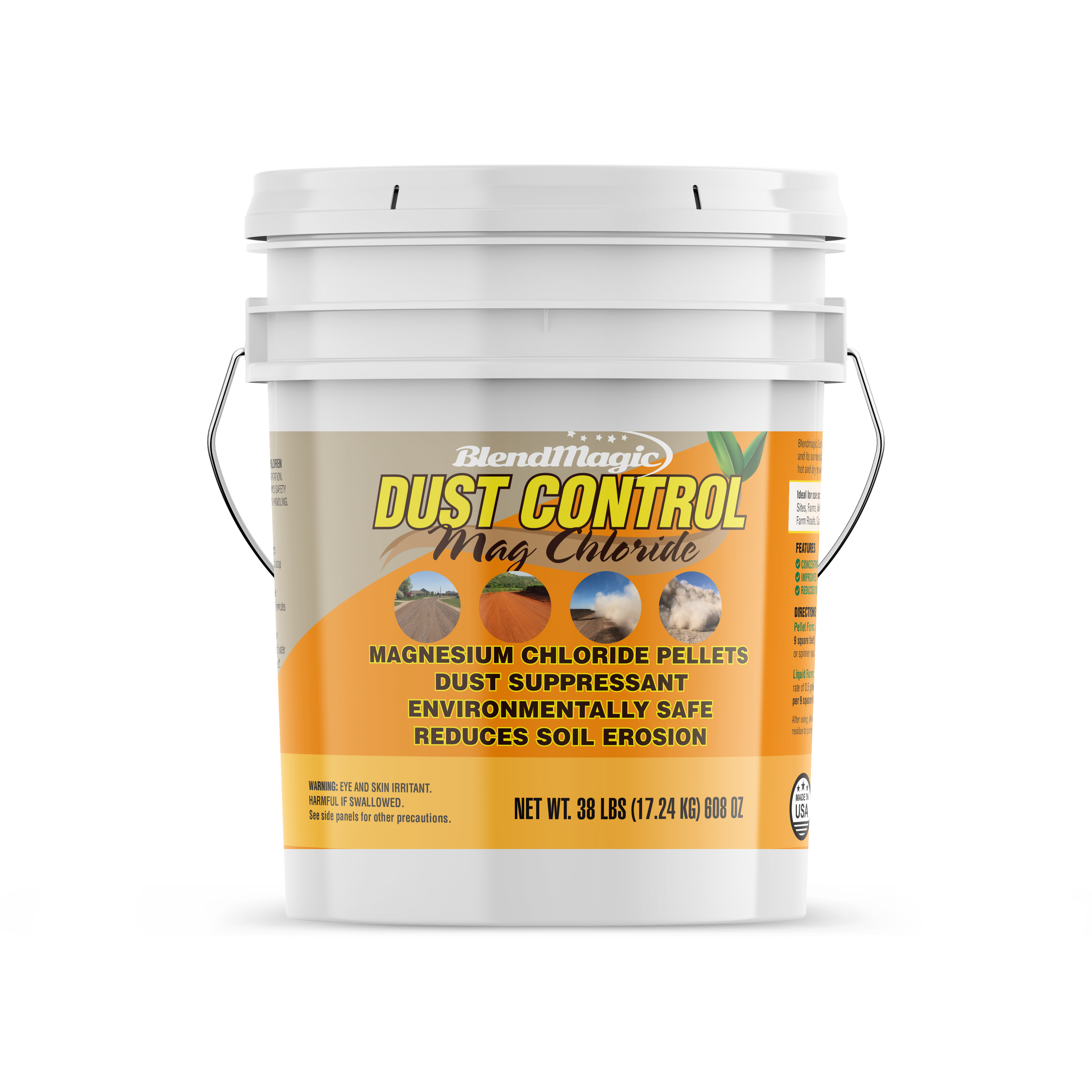 Dust Control Magnesium Chloride, Control Soil Erosion, Prevents Dust ...